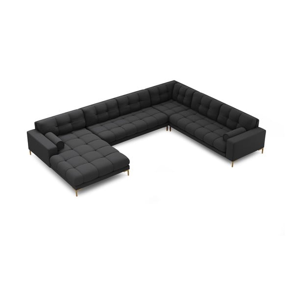 Divano angolare grigio scuro (angolo destro) Bali - Cosmopolitan Design-image-4