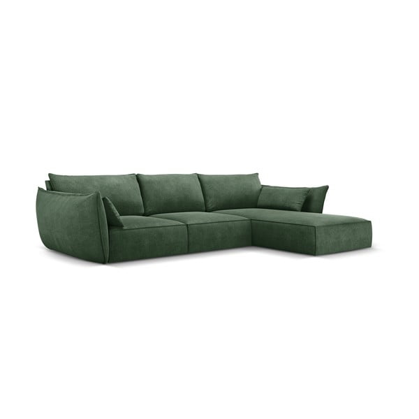 Divano angolare verde scuro (angolo destro) Vanda - Mazzini Sofas-image-2