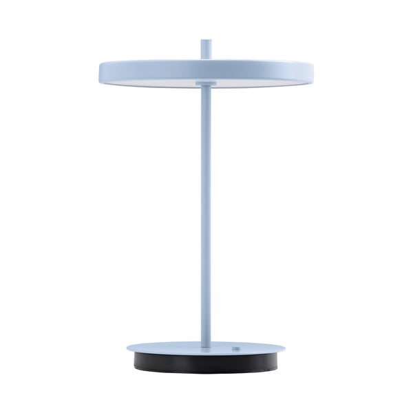 Lampada da tavolo LED azzurra in metallo con paralume in metallo (altezza totale 31 cm) Asteria Move – UMAGE-image-4