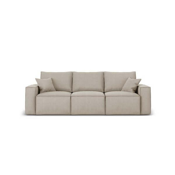 Béžová pohovka Cosmopolitan Design Miami, 245 cm