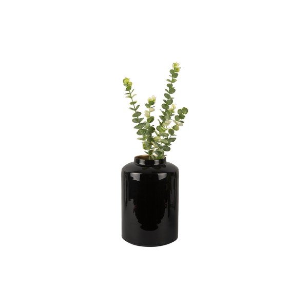 Vaso Grand in smalto nero, altezza 28 cm - PT LIVING-image-1