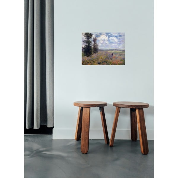 Riproduzione di Claude Monet - Campi di papaveri presso Argenteuil, 40 x 30 cm Claude Monet - Le Pont de Waterloo - Fedkolor-image-1