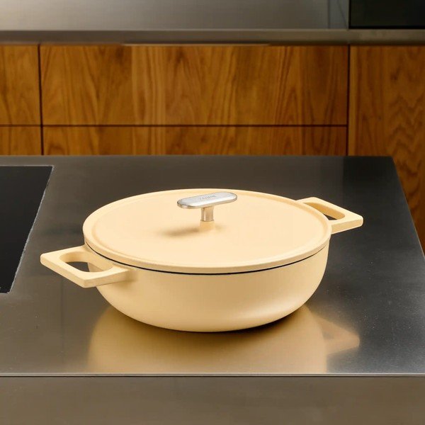 Padella in ghisa con coperchio ø 26 cm tegame Mattia 3.0 – FABINI-image-4