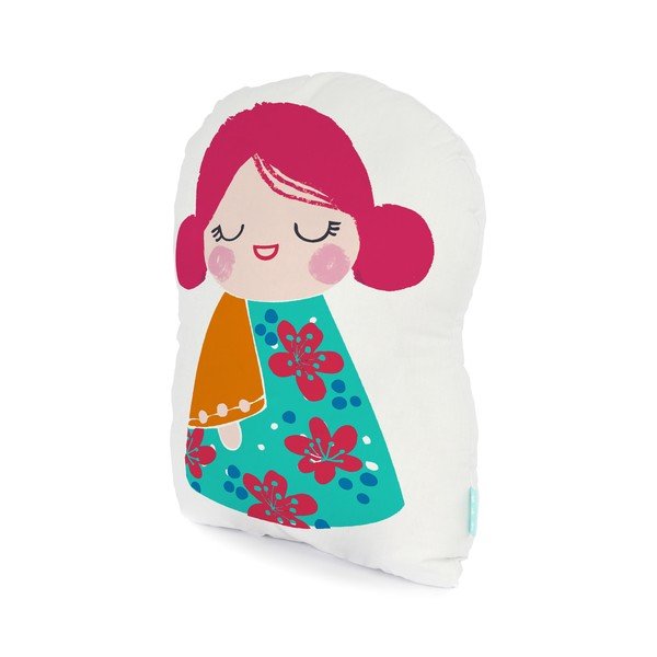 Cuscino in cotone, 40 x 30 cm Cherry Blossom - Moshi Moshi-image-1