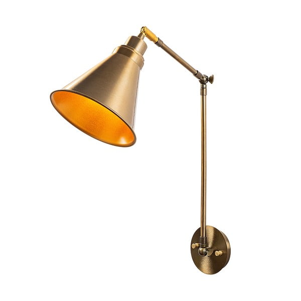 Lampada da parete dorata ø 20 cm Chicago – Opviq lights-image-2