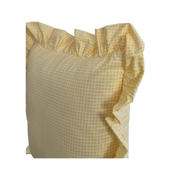 Federa decorativa in cotone 45x45 cm Ruffled – Mila Home-image-2