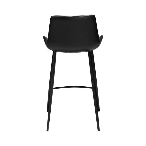 Sedia da bar in similpelle nera DAN-FORM Danimarca , altezza 91 cm Hype - DAN-FORM Denmark-image-4