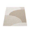 Tappeto da interno/esterno beige 70x90 cm Hill Dark Linen – Pappelina