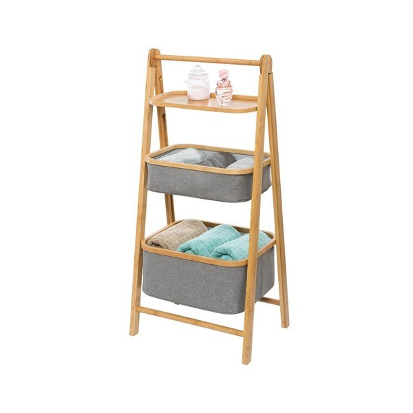 Stojan se 2 košíky Wenko Bamboo