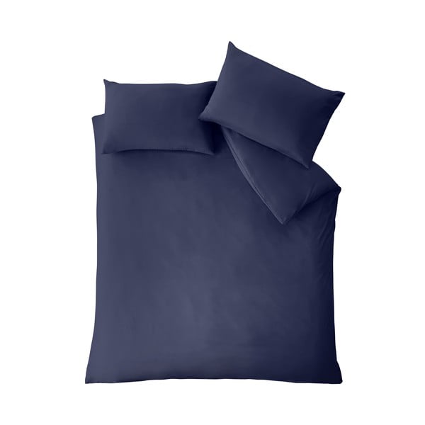 Biancheria da letto singola blu scuro 135x200 cm So Soft Easy Iron - Catherine Lansfield