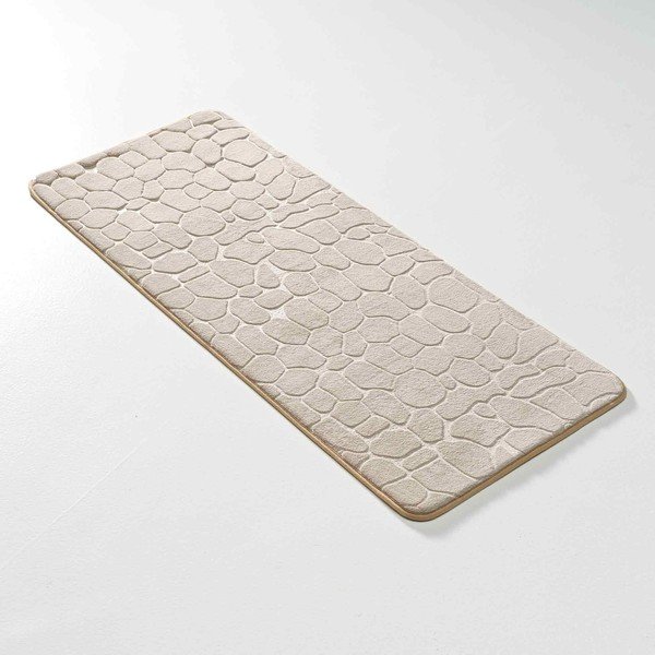 Tappetino per il bagno beige in tessuto 50x120 cm Ricochet – douceur d'intérieur-image-3
