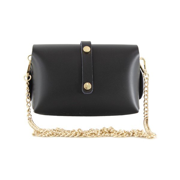 Astuccio Loira in pelle nera - Chicca Borse-image-3