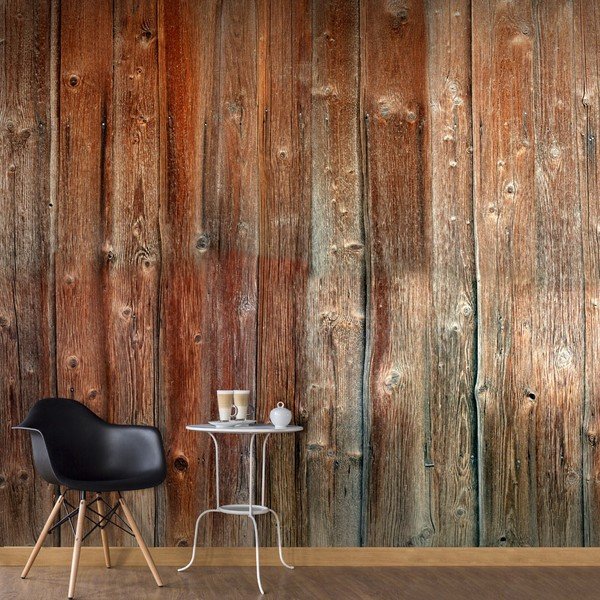 Carta da parati di grande formato, 400 x 280 cm Forest Cottage - Artgeist-image-1