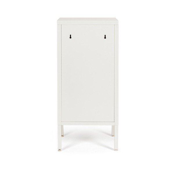 Armadietto color crema in metallo con chiusura a chiave 35x76x40 cm Cambridge – Yes Everyday-image-4