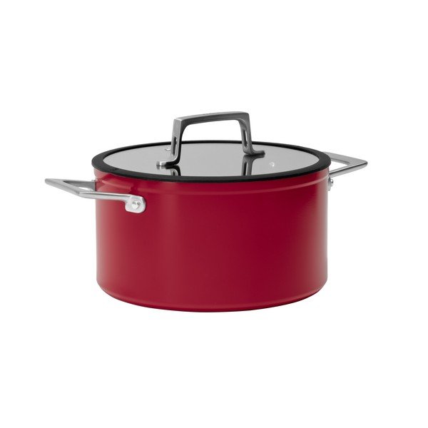 Pentola con coperchio incluso/con superficie in ceramica 5,5 l Meda 4.0 – FABINI