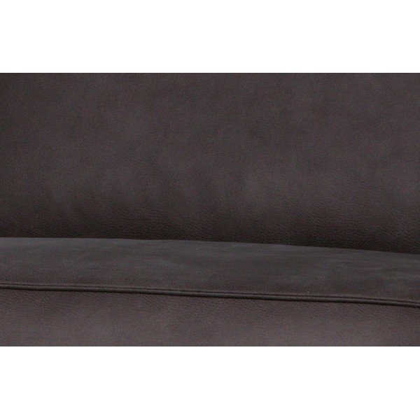 Divano grigio scuro in similpelle, 280 cm Statement - BePureHome-image-1