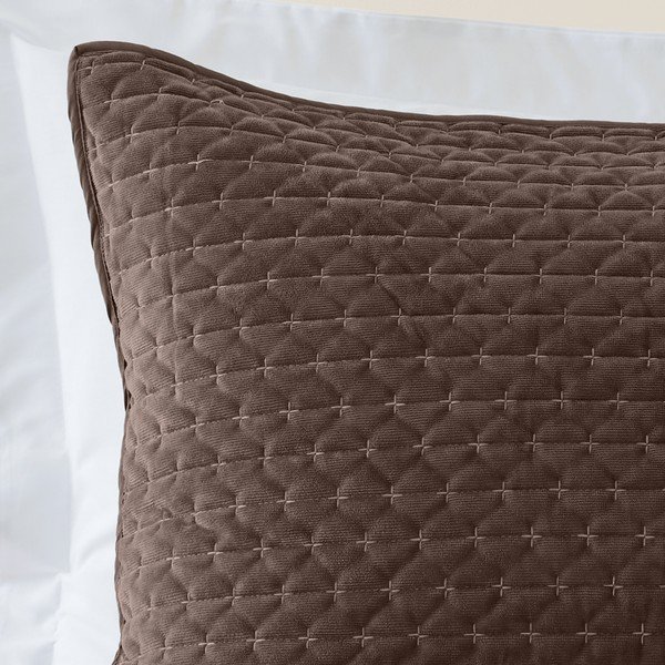 Federe decorative in set in velluto 2 pz 50x75 cm Attica Velvet – Bianca-image-3