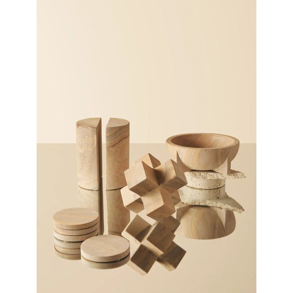 Statuetta in pietra (altezza totale 15 cm) Pietra – Premier Housewares-image-2