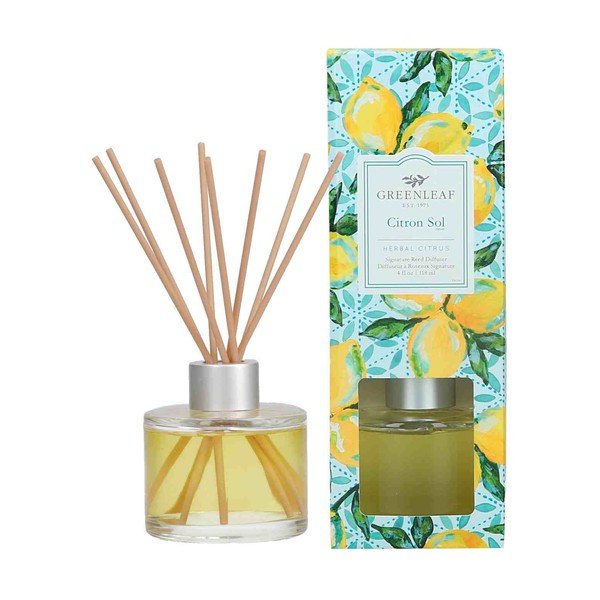 Diffusore, profumo per 4 settimane Citron Sol - Greenleaf