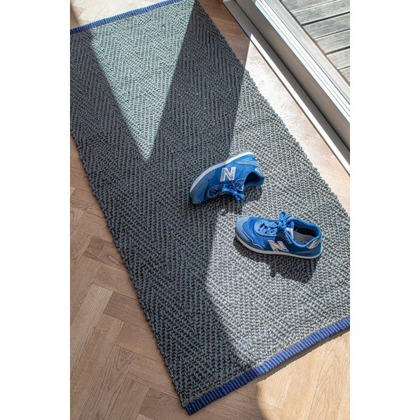 Passatoia verde scuro in iuta 70x150 cm Notes – Mette Ditmer Denmark-image-2