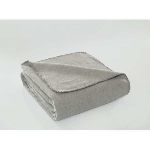Coperta grigia in vello 130x170 cm Brighton – Mijolnir-image-2