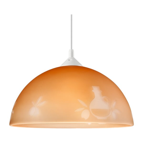 Lampadario marrone ø 30 cm – LAMKUR-image-1
