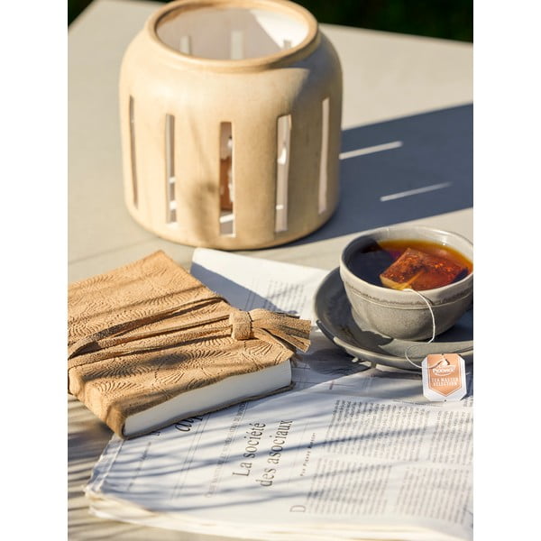 Tazzine in set per cappuccino grigie in gres 2 pz 180 ml Raben – Bloomingville-image-1