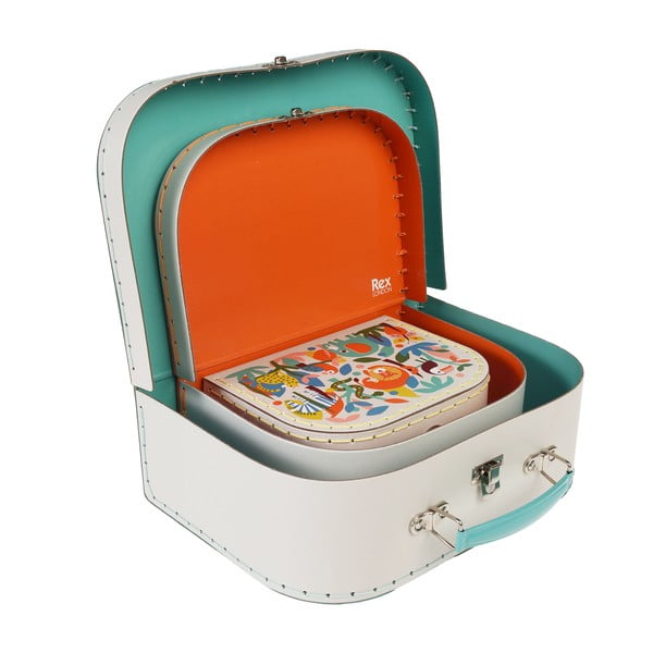 Valigie per bambini in set di 3 pezzi Wild Wonders - Rex London-image-1