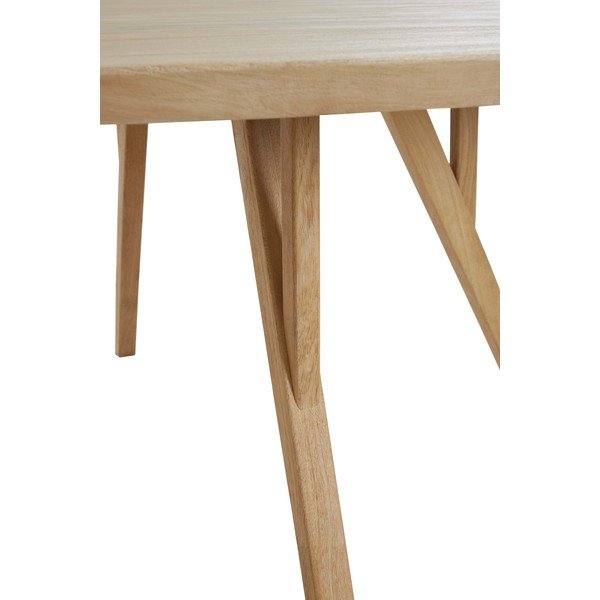 Tavolo da pranzo rotondo in mango massiccio ø 140 cm Quenza – Light & Living-image-2