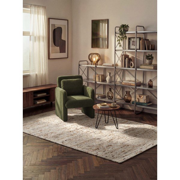 Tappeto beige in lana tessuto a mano 200x290 cm Bexley Woolwich – Ted Baker-image-1