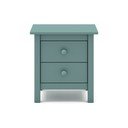 Comodino per bambini in legno di pino color petrolio Max - Marckeric