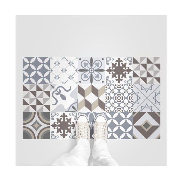 Adesivo per pavimenti impermeabile Brown Style, 100 x 60 cm - Ambiance-image-4