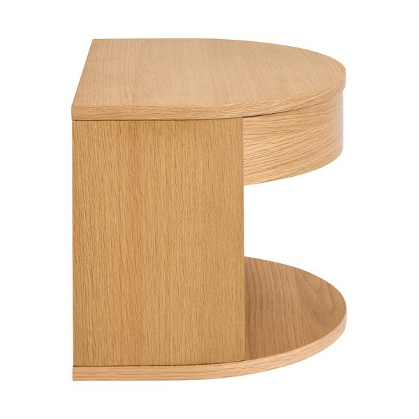 Comodino colore naturale chiaro con effetto rovere Paron – Actona-image-4