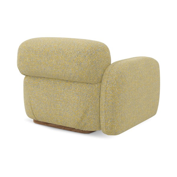 Parte divano componibile giallo (con penisola a sinistra) Ailani – Makamii-image-4