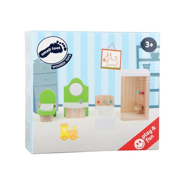 Set di mobili da bagno per bambole in legno - Legler