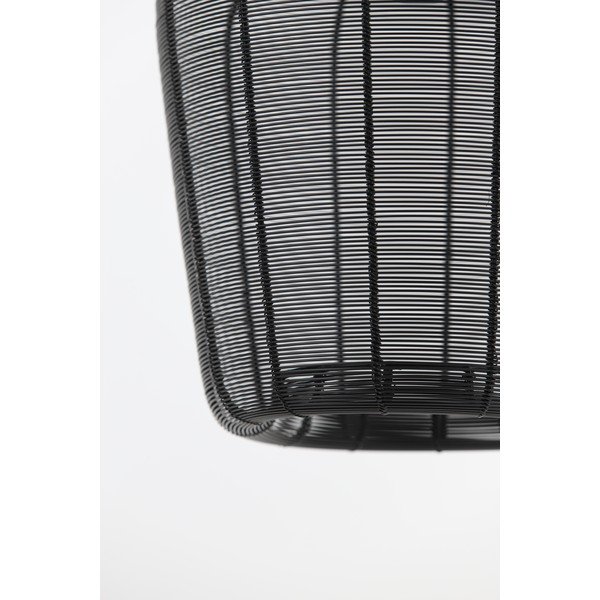 Lampada da soffitto nera ø 23 cm Adeta - Light & Living-image-1