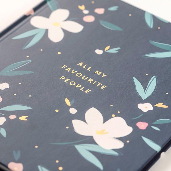 Elenco di etichette adesive Navy Blush, 104 pagine - Busy B-image-1