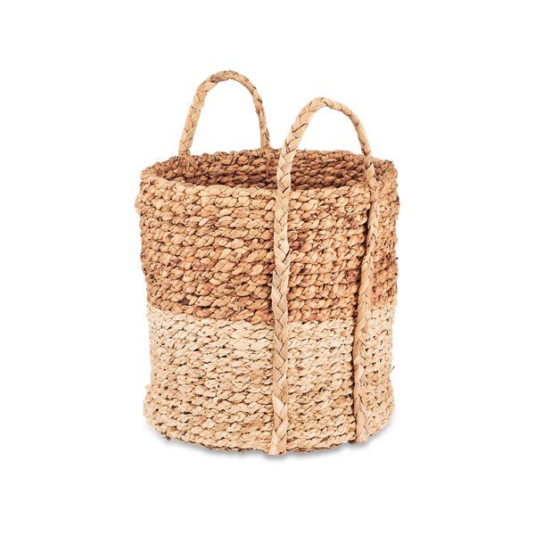 Cestino portaoggetti in tokozella e foglie di mais , ø 30 cm Nkomi - Nkuku