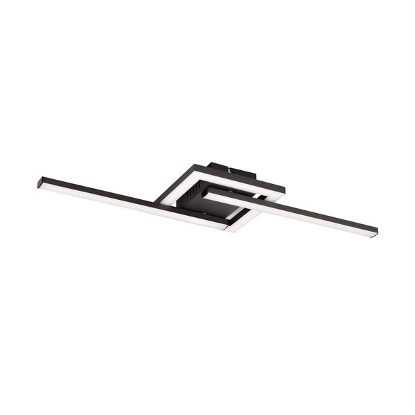 Plafoniera LED nera 16x54 cm Viale - Reality