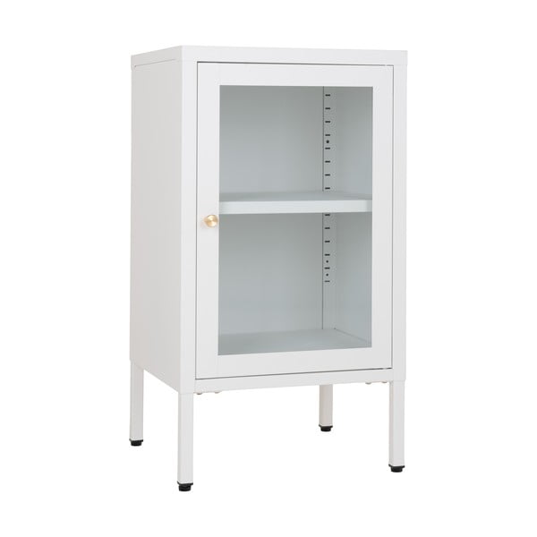 Vetrina in metallo bianco 38x70 cm Dalby - House Nordic-image-1
