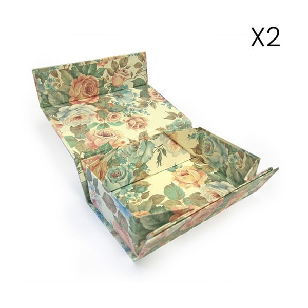 Confezione regalo in set da 2 39x49 cm Lady Rose - Kartos-image-1