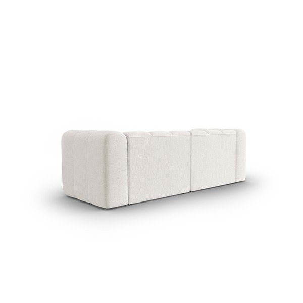 Divano bianco 228 cm Lupine - Micadoni Home-image-4
