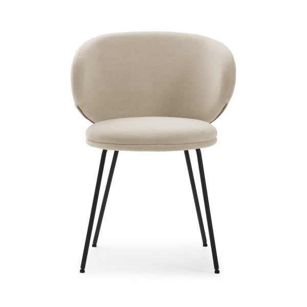 Set di sedie da pranzo beige in imbottito 2 pz Rush – Marckeric-image-2