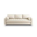 Divano letto beige chiaro Santo - Milo Casa
