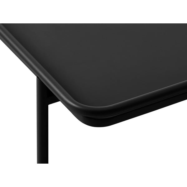 Tavolino da salotto nero in metallo 75x75 cm Yuba – Unique Furniture-image-4