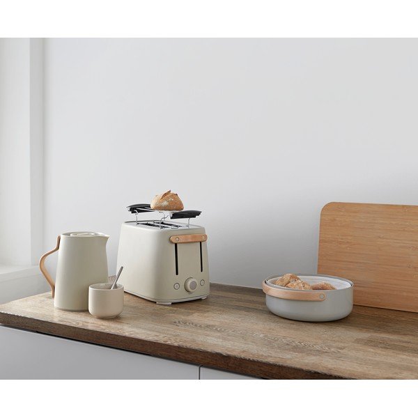 Tostapane beige in acciaio inox Emma – Stelton-image-2