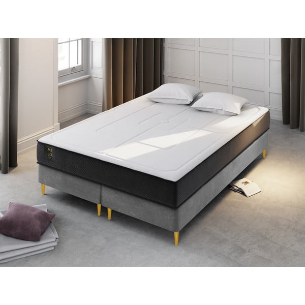 Materasso matrimoniale in schiuma dura/media 180x200 cm Fabio - Milo Casa-image-1