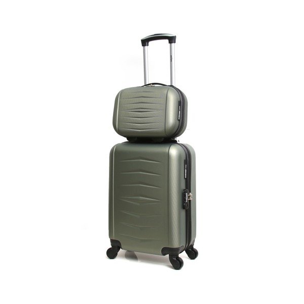 Set di 2 valigie trolley verdi Oviedo - Infinitif-image-2