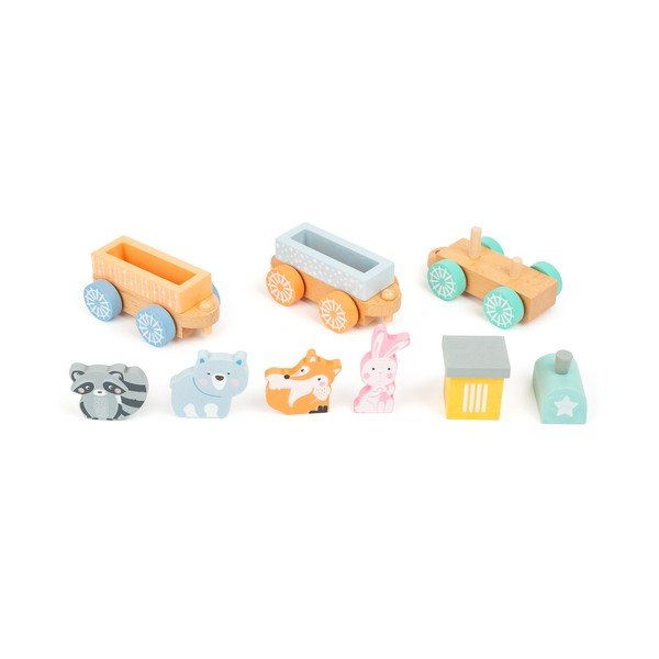 Treno in legno per bambini - Legler-image-3