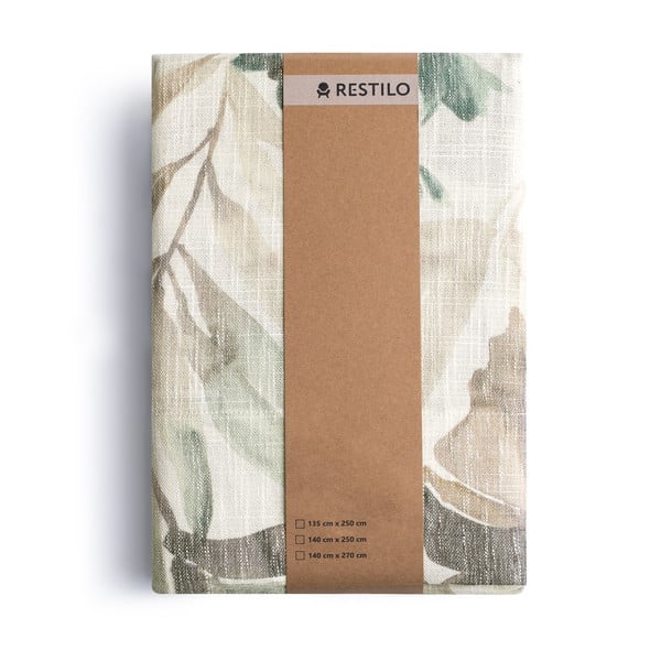 Tenda color crema/blu polveroso 135x250 cm Celesta – Restilo-image-4